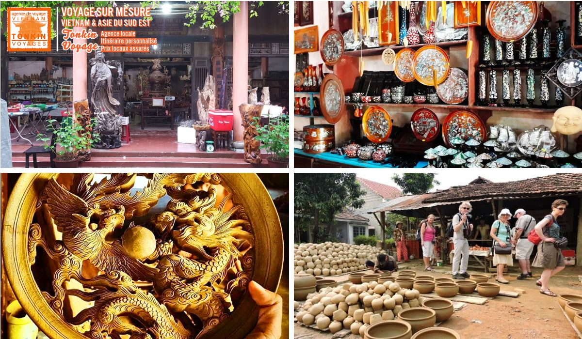 Village des sculpteurs et charpentiers Kim Bong Hoi An Centre du Vietnam - Artisanat traditionnel Vietnam